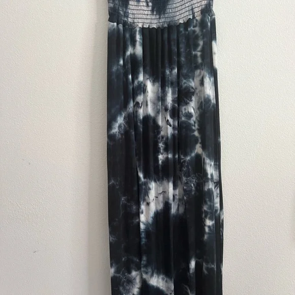 long denim maxi dress Chambray Maxi Dress main image 0